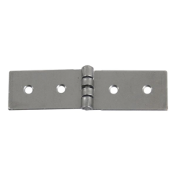 Charnière pour coulisse de lit acier décapé Monin 25 × 140 mm