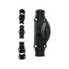 Crémones rustiques renforcées en fonte Torbel RY59 bouton standard Epoxy noir