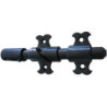 Verrou automatique pour Espagnolette Provence Torbel Noir Modèle Bas 1600 mm