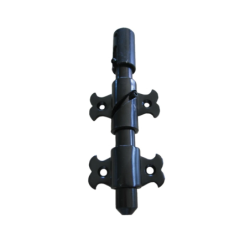 Verrou automatique Torbel espagnolette Provence noir haut 2500 mm