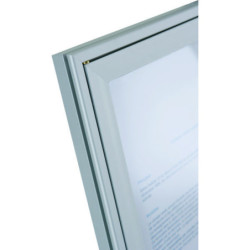 Vitrine extra plate Sata 4 feuilles A4 porte battante alu