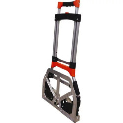Diable aluminium pliable Stockman 80 kg – roues Ø 125 mm