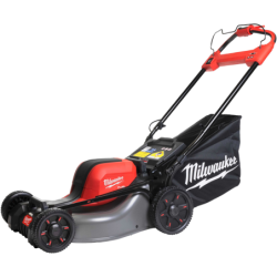 Tondeuse à gazon autotractée 46 cm à double batterie avec 2 batteries et un chargeur double
