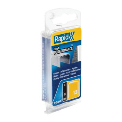 Agrafes Rapid N°13 galvanisées fil fin – 6, 8 et 10 mm