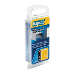 Agrafes Rapid N°13 galvanisées fil fin – 6, 8 et 10 mm