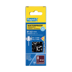 Rivets étanches Rapid aluminium Ø3.2 à Ø4.8 mm – Boîte 50 pcs