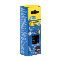 Rivets étanches Rapid aluminium Ø3.2 à Ø4.8 mm – Boîte 50 pcs