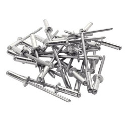 Rivets standard Rapid aluminium/acier Ø3.2 à Ø4.8 mm – Sachet 100 pcs