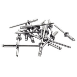 Rivets inoxydables Rapid AISI304 Ø3.2 à Ø4.8 mm – Boîte 50 pcs
