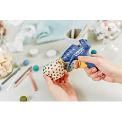 Pistolet à colle sans fil Rapid EG Point Ø7 mm – 10 W