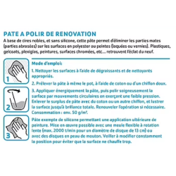 Pâte à rénover Soloplast 200 g – Brillance plastique & gelcoat