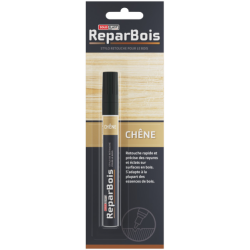 Stylo retouche bois Reparbois Soloplast 4 ml – Chêne & Wengé