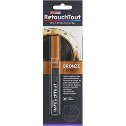 Stylo retouche métal Soloplast 10 ml – Bronze, Chromé, Or