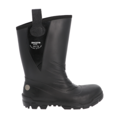 Botte PVC modèle Borne avec doublure fourrée noir Singer