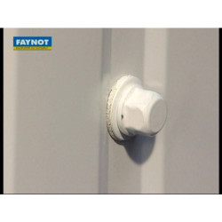 Vis Têtalu Faynot P1 6,3×100 mm TK12 Brun RAL 8012 – Boîte 100 pcs