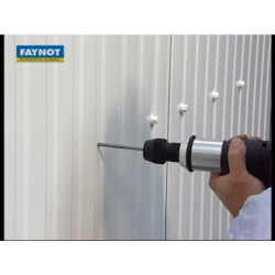 Vis Têtalu Faynot P1 6,3×100 mm TK12 Jaune Sahara RAL 1015 – Sachet 100 pcs