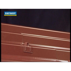 Kit fixations Faynot P1 pour couverture 1000T sur bois – 25 ensembles