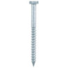 Tirefond tête carrée Faynot 8 x 120 mm à bourrer galvachaud 100 pcs