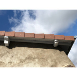 Kit vis inox cuivrée Faynot 4,5x65 + rondelle vulca Ø20