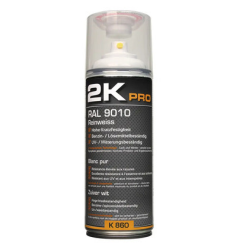 Peintures aérosol 2K Pro – apprêt, RAL et vernis