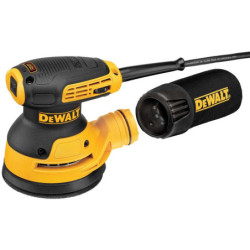 Ponceuse excentrique Dewalt DWE6423-QS 280W diamètre 125 mm