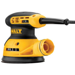 Ponceuse excentrique Dewalt DWE6423-QS 280W diamètre 125 mm