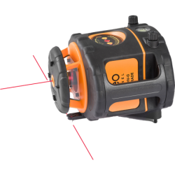 Laser simple pente EasyGrade rotatif FL 300HV-G et récepteur FR 60-MM