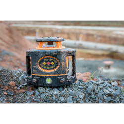 Laser simple pente EasyGrade rotatif FL 300HV-G et récepteur FR 60-MM