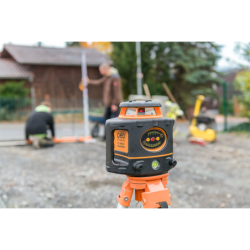 Laser simple pente EasyGrade rotatif FL 300HV-G et récepteur FR 60-MM