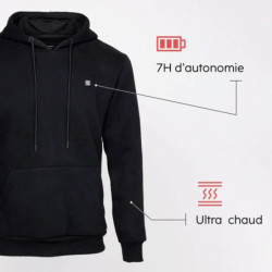 Sweat chauffant à capuche G-HEAT avec batterie rechargeable