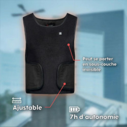 Gilet chauffant Warm Active G-HEAT avec batterie rechargeable