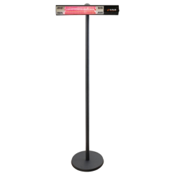 Chauffage infrarouge électrique sur pied S-Plus 3kW - 230 V -199/218 cm avec télécommande
