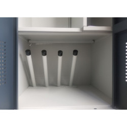 Vestiaire séchant Mobika - 300 W - 230 V monophasée - 2220 x 600 x 500 mm
